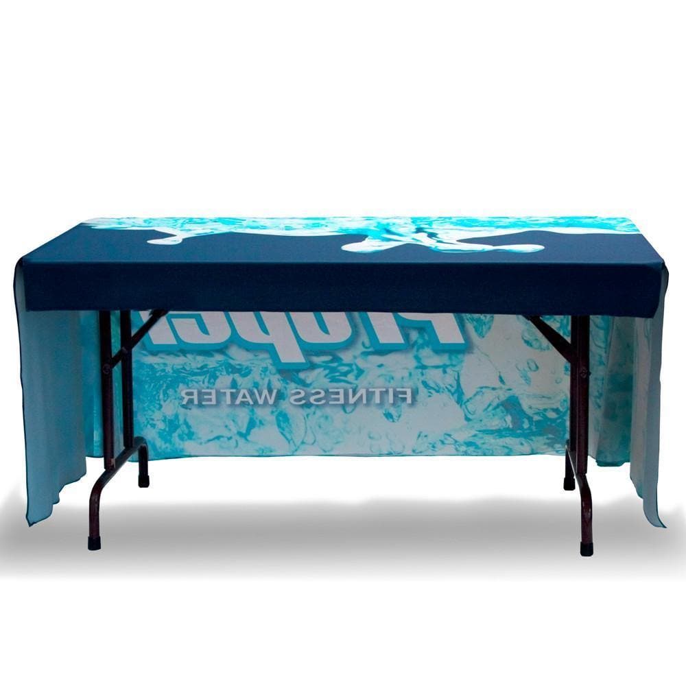 Full Color Custom Table Throw - WS Display