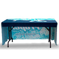 Full Color Custom Table Throw - WS Display