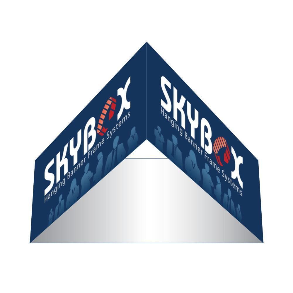 8ft. Triangle Hanging Banner - San Diego Sign Company