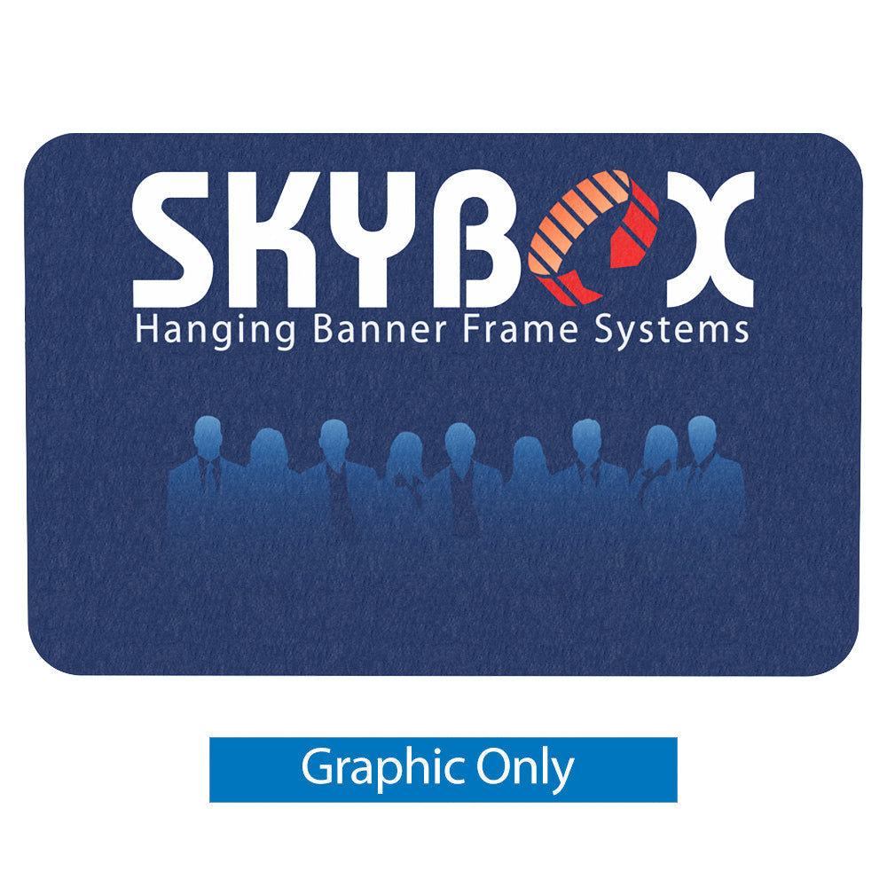 8ft Hanging Banner Flat Panels