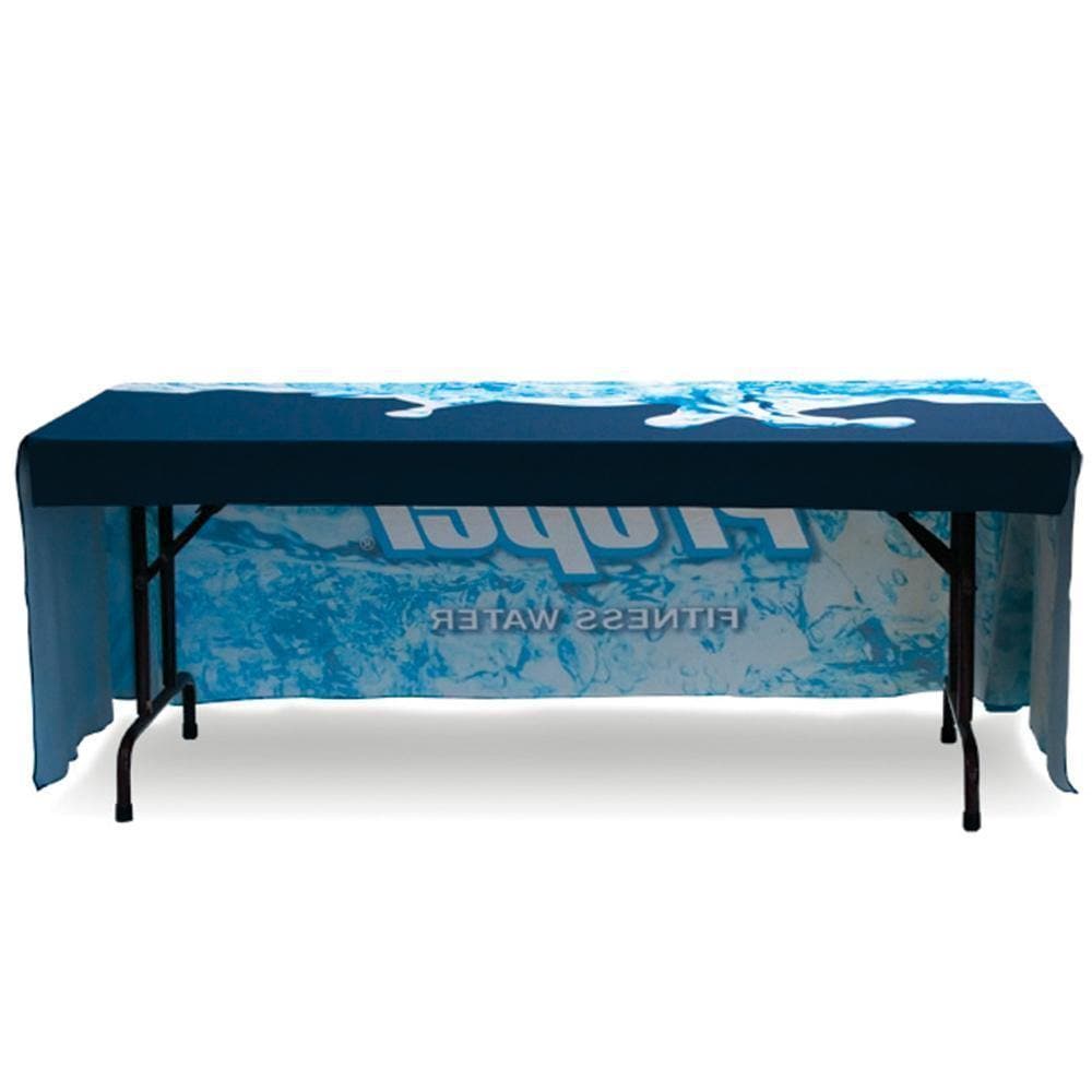 Full Color Custom Table Throw - WS Display