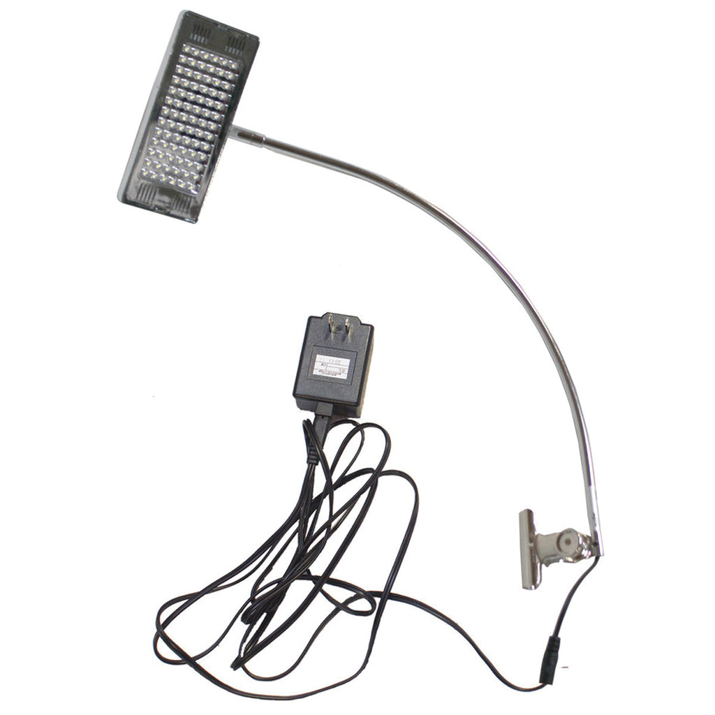 LED Silver Clamp Light