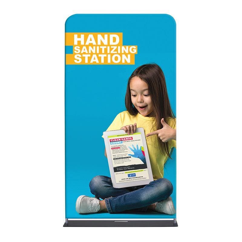 4ft. EZ Extend Tension Fabric Tube Display - WS Display