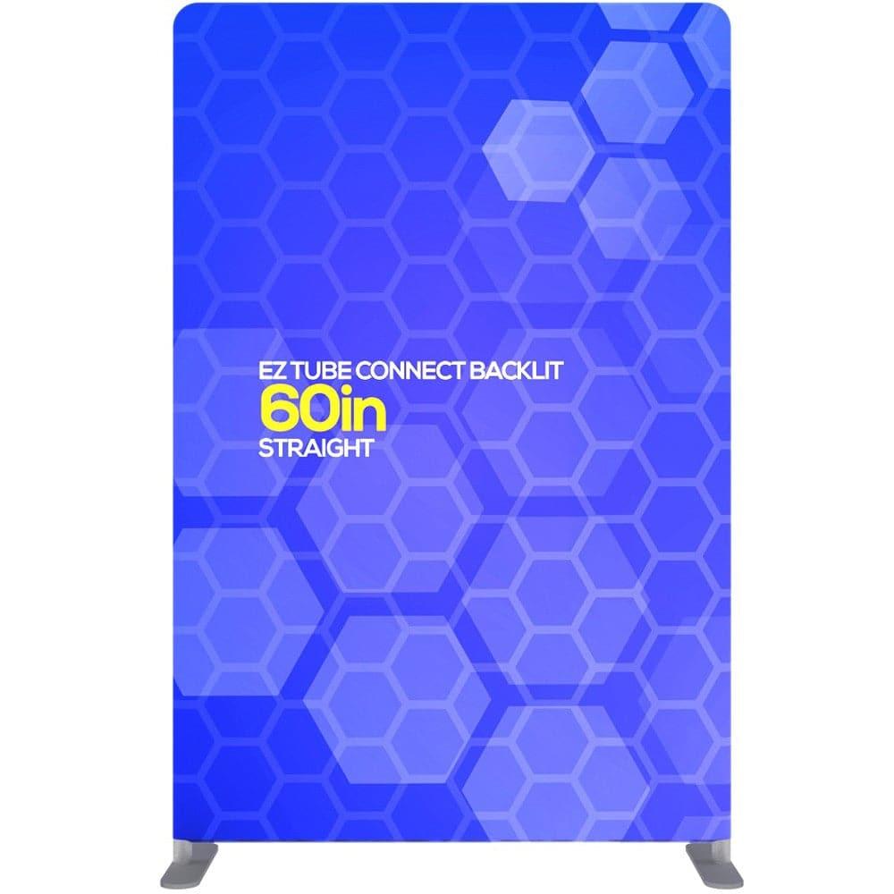 60 in. EZ Tube® Connect Single Frame Display (Backlit) - WS Display