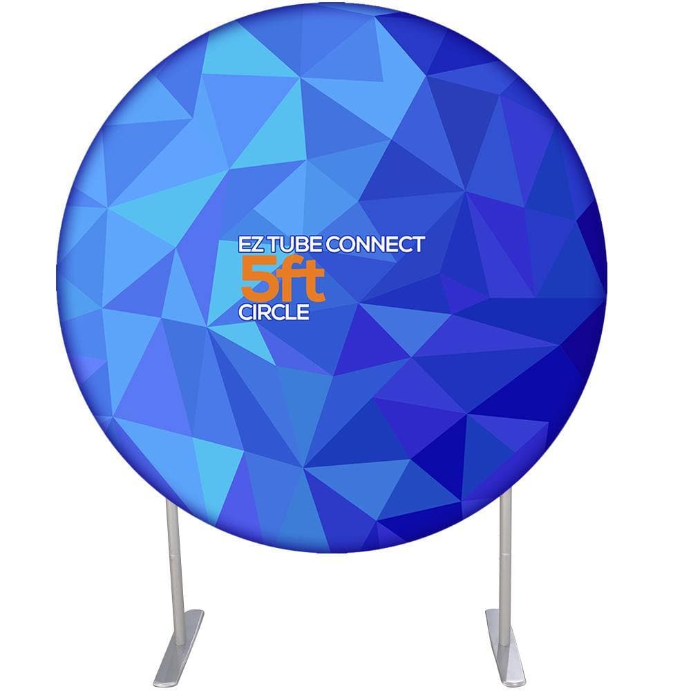 5ft. & 7ft. EZ Tube Connect Circle Display - WS Display