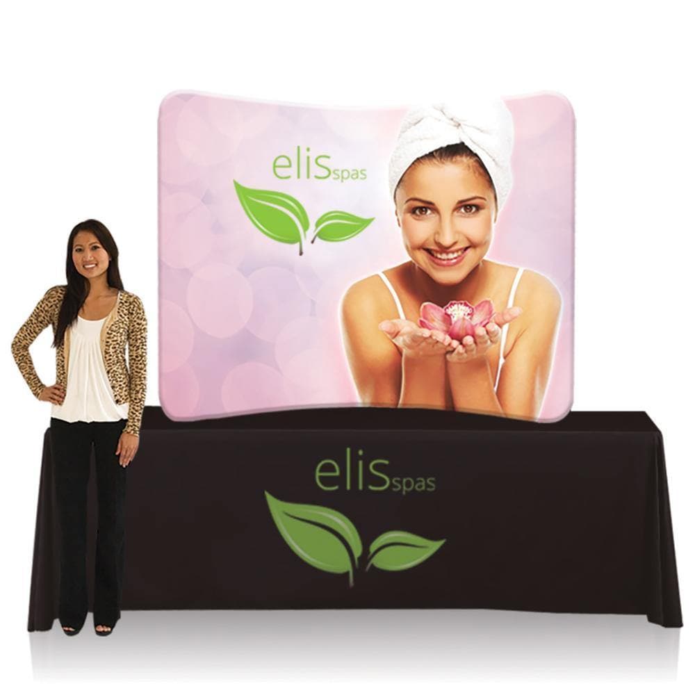 EZ Tube® Display Tabletop Curved - WS Display