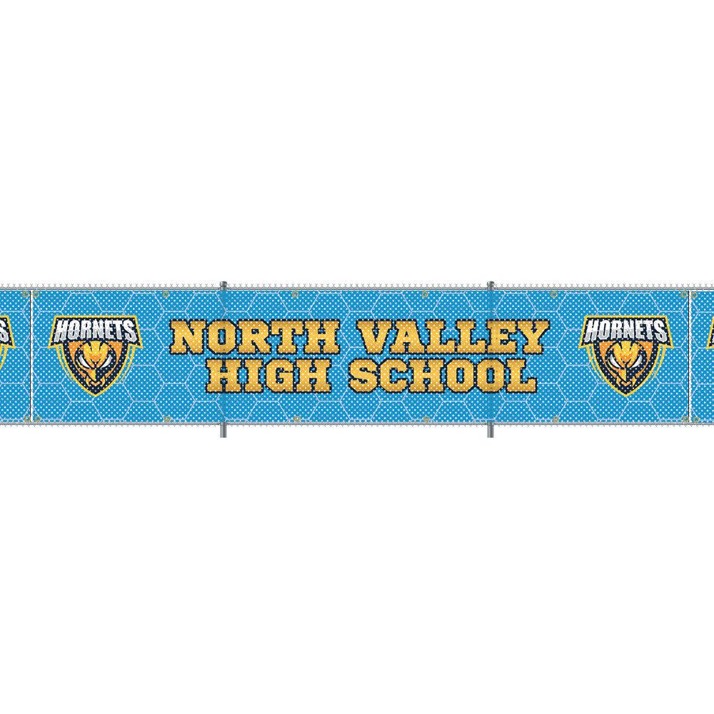 Fence Mesh Banner - WS Display