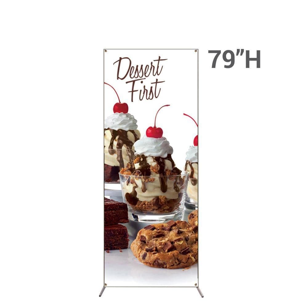 Grasshopper Adjustable Indoor Banner Stand - WS Display