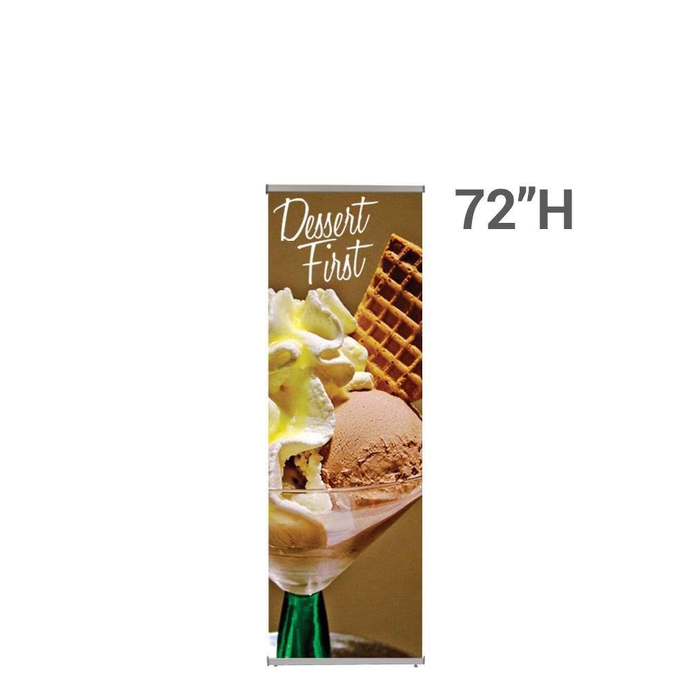 L Stand Indoor Banner Stand - WS Display