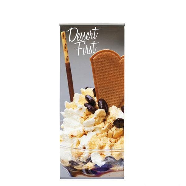 L Stand Indoor Banner Stand - WS Display