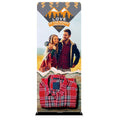 Tension Fabric Tube Display with Steel Base - WS Display
