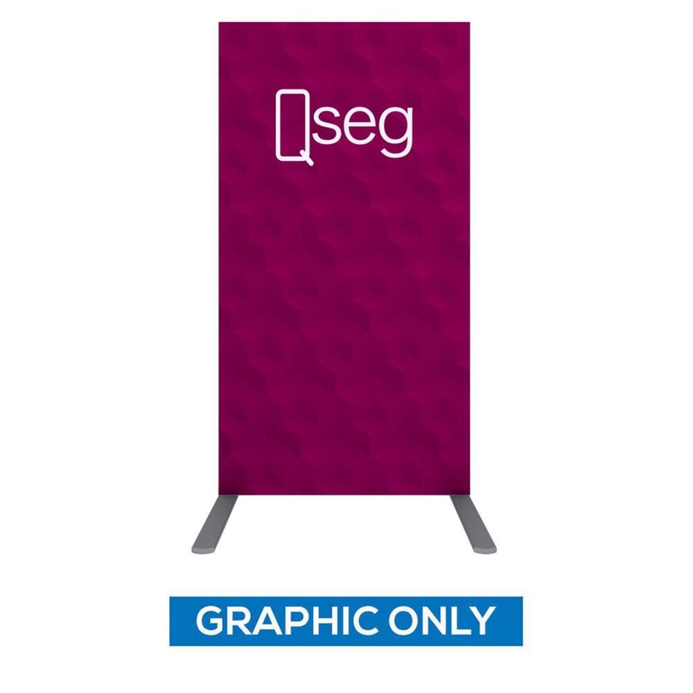 1.3 x 2.4 ft.  QSEG Quick Wall Display - WS Display