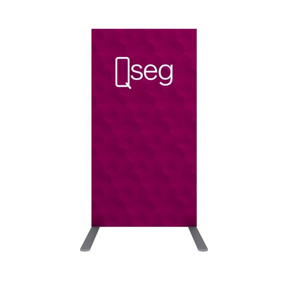 1.3 x 2.4 ft.  QSEG Quick Wall Display - WS Display