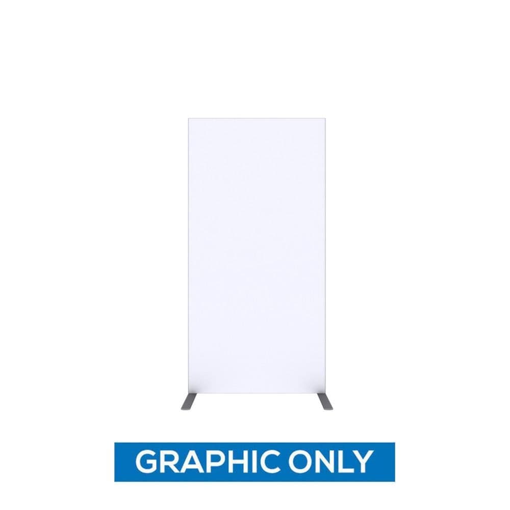 1.3 x 2.4 ft.  QSEG Quick Wall Display - WS Display