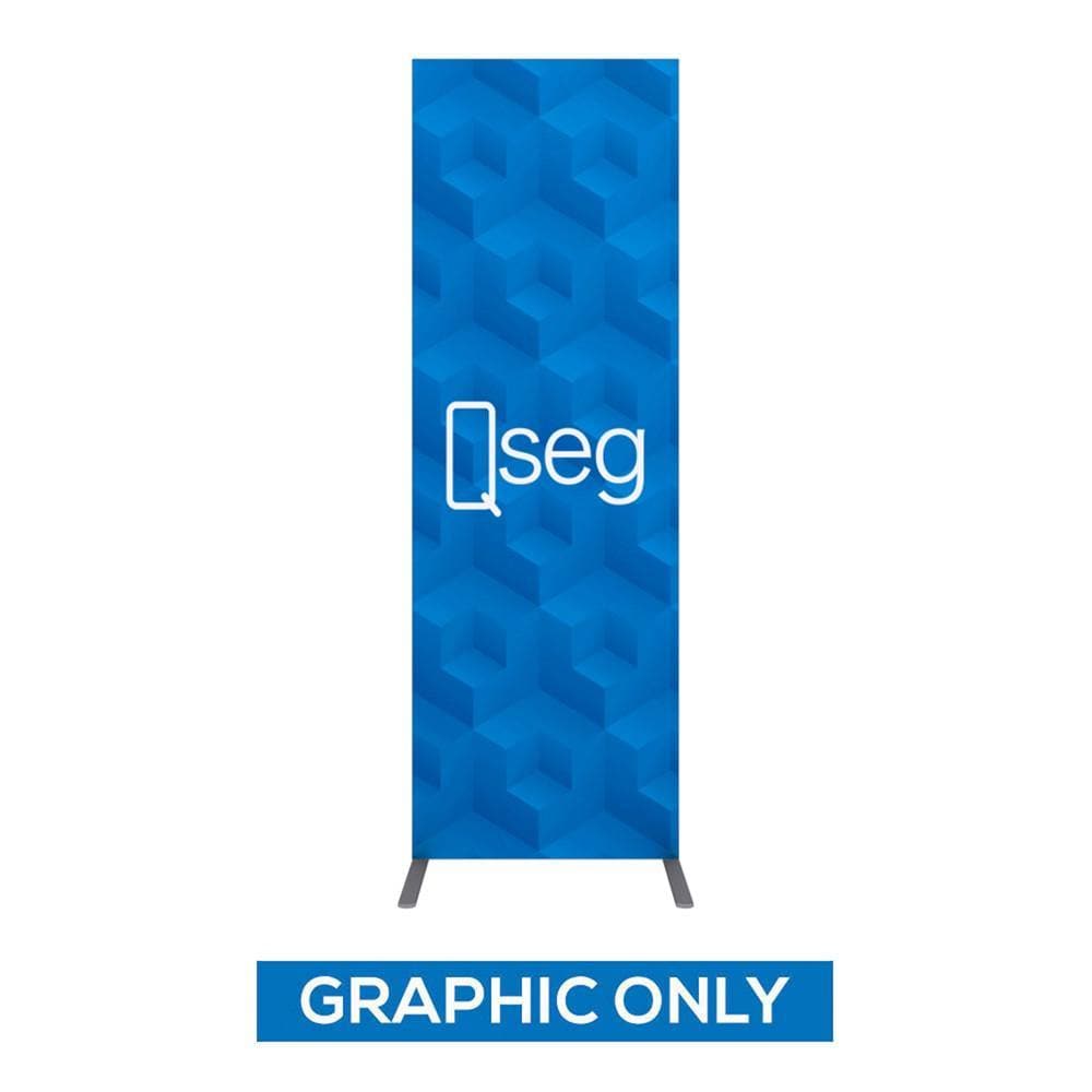 1.6 x 4.9ft.  QSEG Quick Wall Display - WS Display