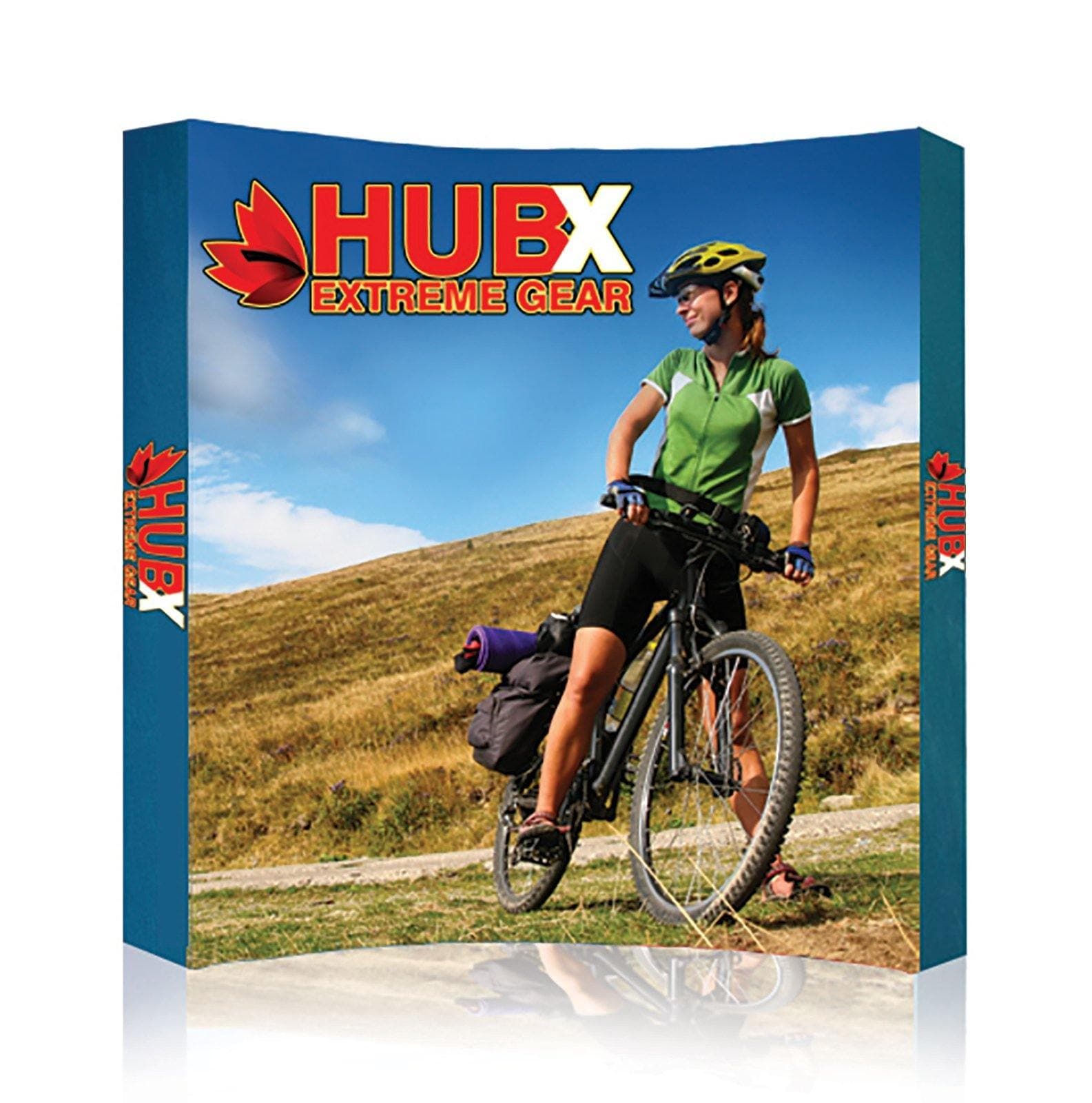 8ft. & 10ft. RPL Curved Fabric Pop Up Display - WS Display