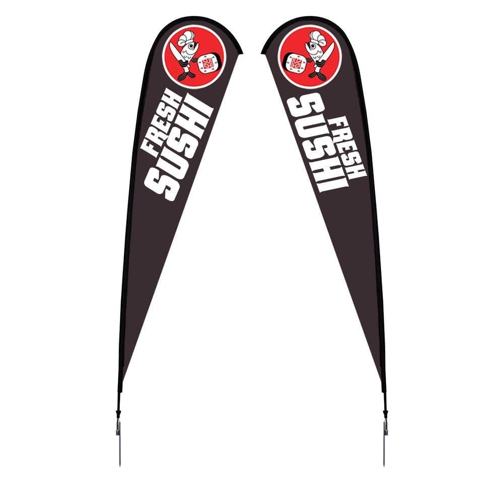 15ft. Sunbird Custom Flag - WS Display
